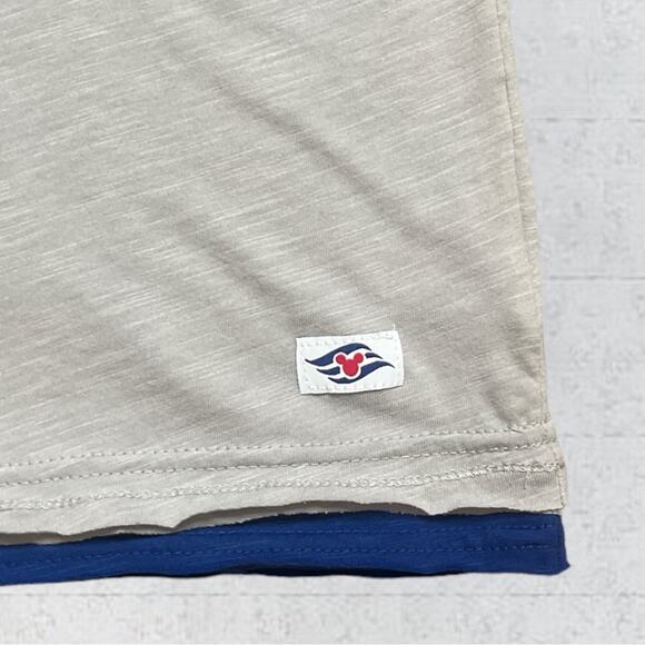 NWT Disney Cruise Line Captain Awesome Mickey Mouse Pocket T Shirt Size Small - Picture 6 of 11